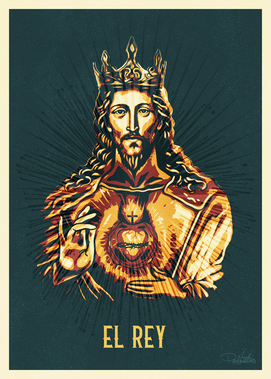 El Rey (the King) Lotería 5x7 Card