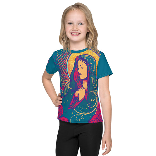 "Our Lady of Guadalupe" All-Over Kids T-shirt