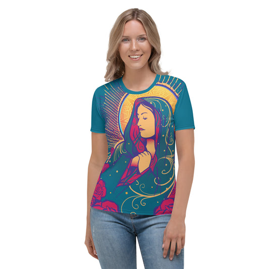 "Our Lady of Guadalupe" All-Over Women's T-shirt