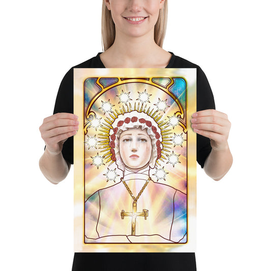 "Our Lady of La Salette" Poster