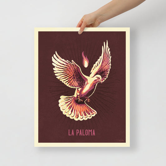 La Paloma (the Dove) Lotería Poster